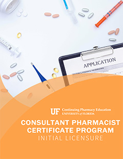 Consultant Pharmacist Certificate Program for Initial Licensure Banner